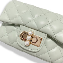 Load image into Gallery viewer, B1336 &amp; B1337  Pearl Closure Quilted Purse (6 Colors)
