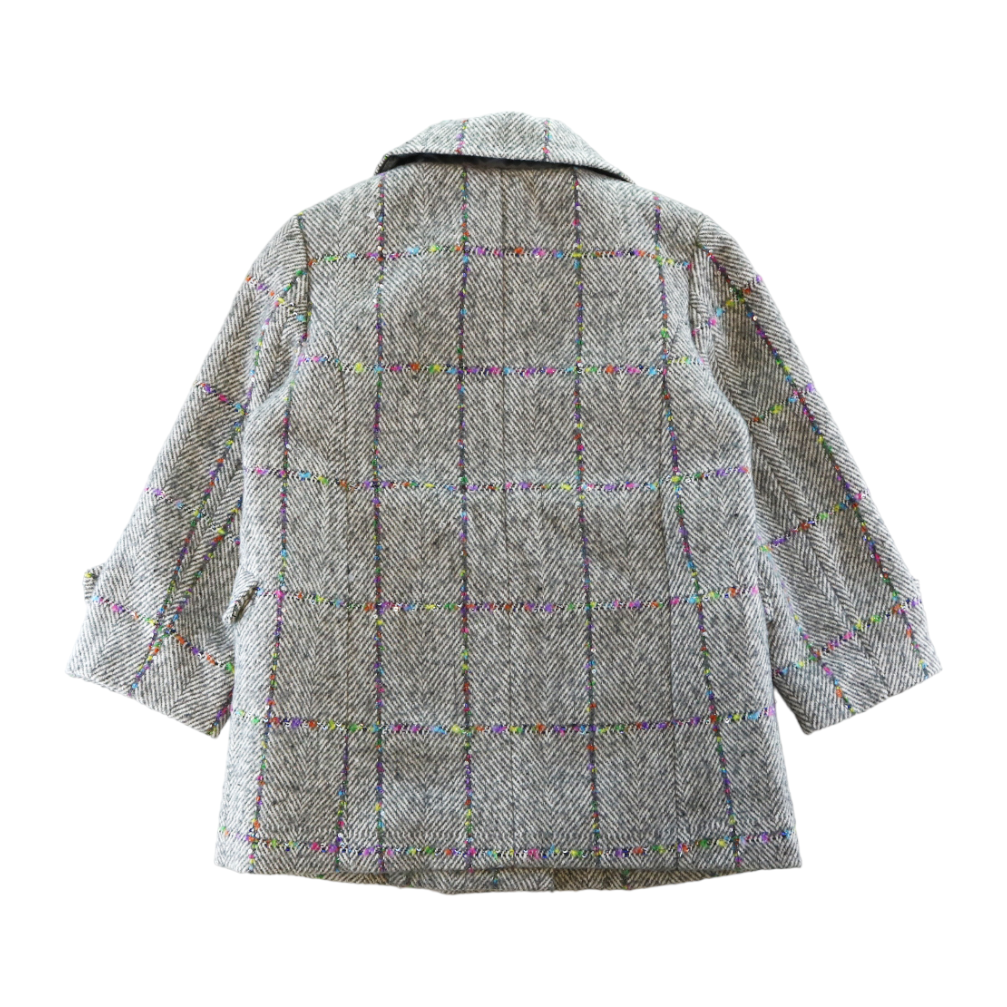 A30 14256  Herringbone Wooly Coat