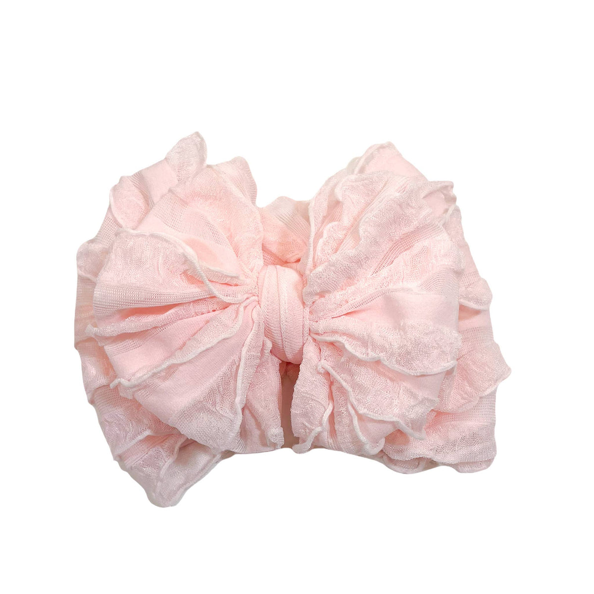 Sweet Pink | Ruffled Baby Headband