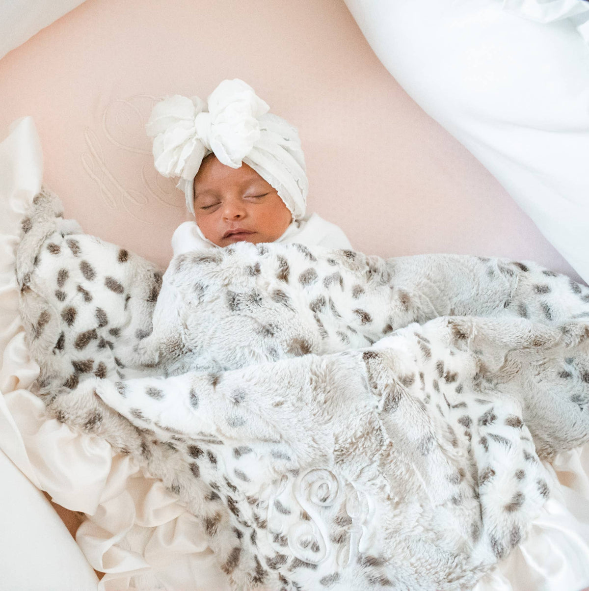 Off White | Ruffled Baby Headband
