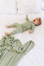 Load image into Gallery viewer, Ellis Ribbed Swaddle Blanket
