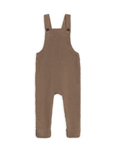 Cargar imagen en el visor de la galería, Briggs Seed Stitch Sweater Knit Overalls - Taupe
