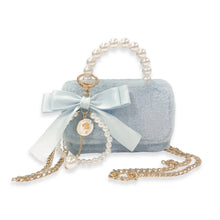 Load image into Gallery viewer, B1329 Furry Purse w/ Charm (3 Colors)
