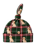 Knot Beanie, Country Christmas Retrievers