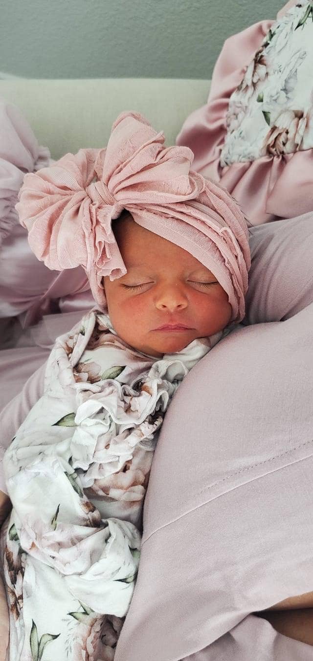Paris Pink | Ruffled Baby Headband