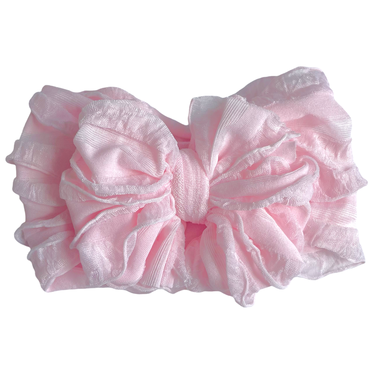 Perfect Pink | Ruffled Baby Headband