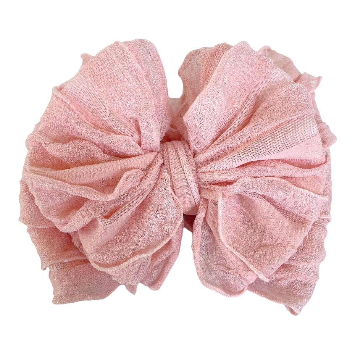 Paris Pink | Ruffled Baby Headband