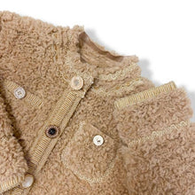 Load image into Gallery viewer, A15 14259  Novelty Buttons Boucle Coat
