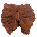 Chestnut | Ruffled Baby Headband