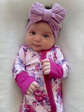 Cargar imagen en el visor de la galería, 2-Way Zip Romper, Violet Rose
