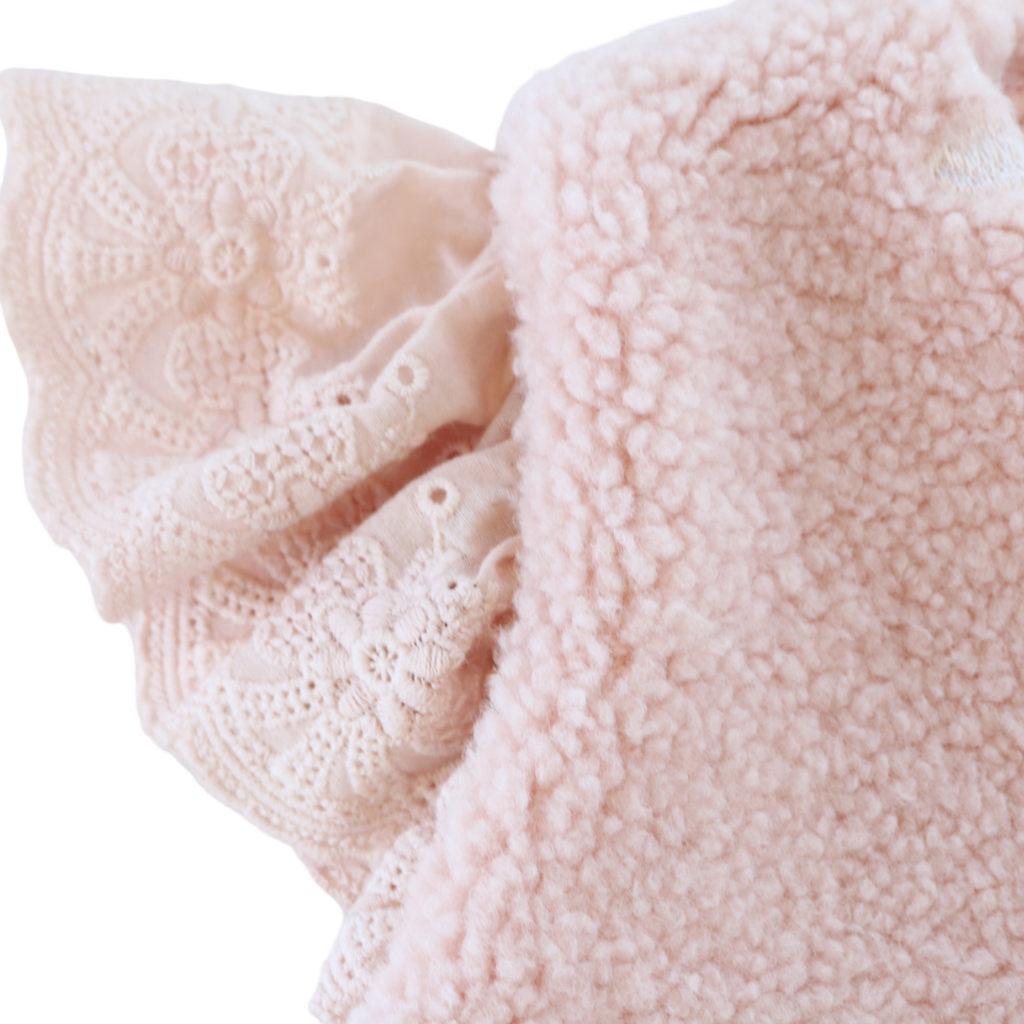 A70 14231  Polar Fleece Floral Vest