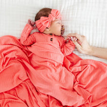 Load image into Gallery viewer, Darcy Ribbed Swaddle Blanket
