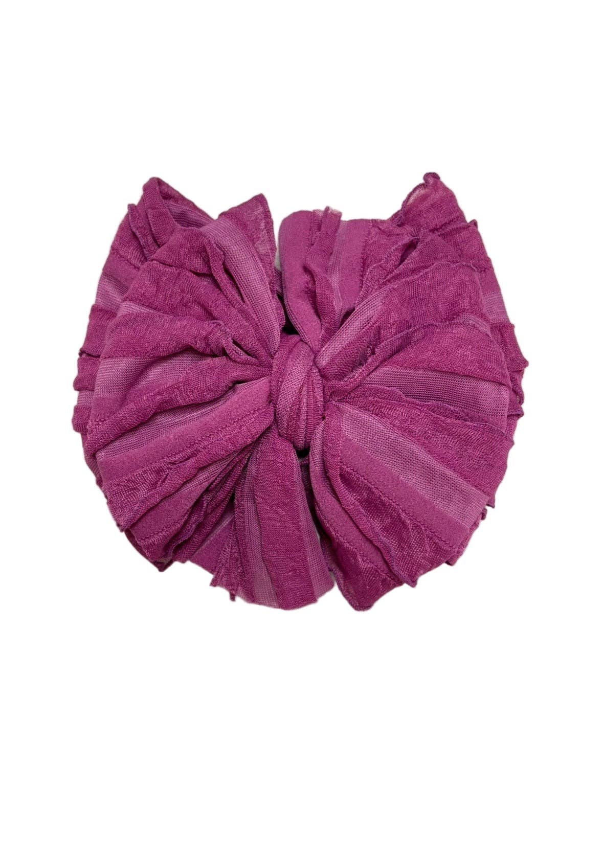 Berry | Ruffled Baby Headband
