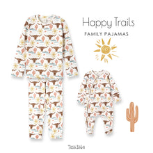Load image into Gallery viewer, Happy Trails Bamboo Zipper Romper
