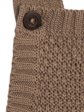 Cargar imagen en el visor de la galería, Briggs Seed Stitch Sweater Knit Overalls - Taupe
