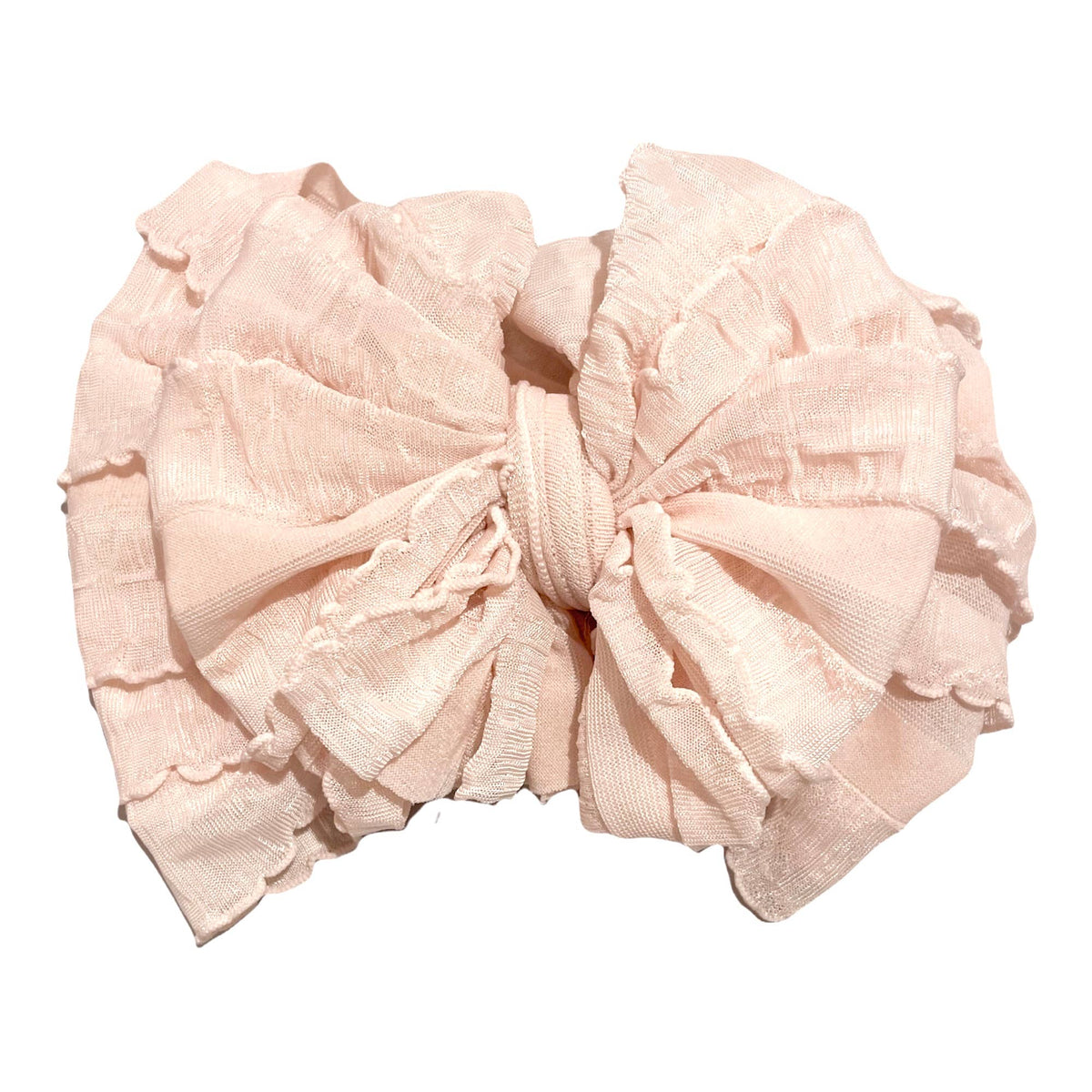 Peachy Keen | Ruffled Baby Headband