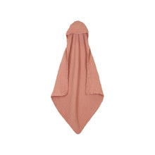 Cargar imagen en el visor de la galería, Infant Hooded Bath Towel - Rose
