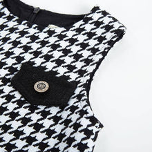Load image into Gallery viewer, A50 12309 Houndstooth Dress
