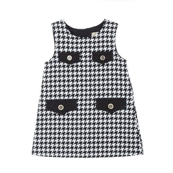 A50 12309 Houndstooth Dress
