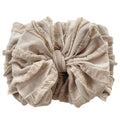 Champagne | Ruffled Baby Headband