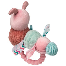 Load image into Gallery viewer, Taggie&#39;s Camilla Caterpillar Teether Rattle
