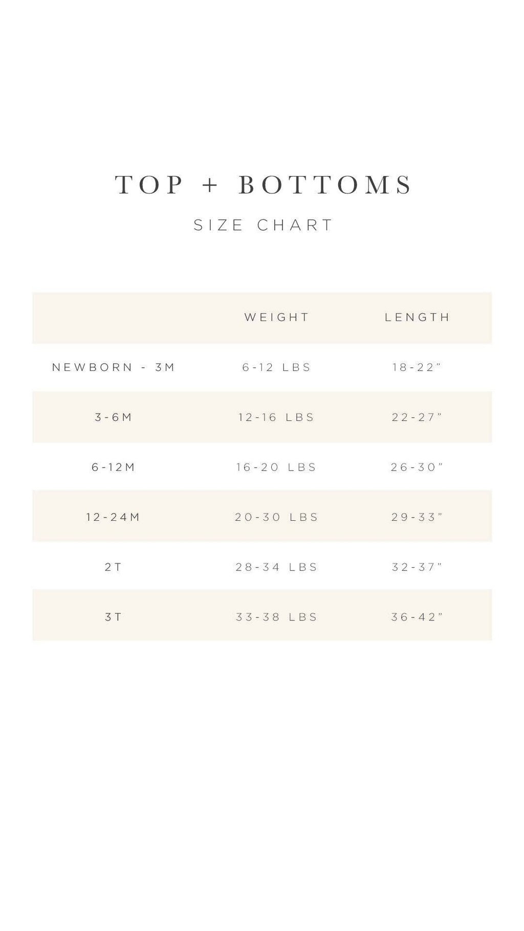 Henry Top + Bottoms