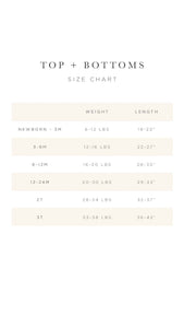 Harvey Top + Bottoms