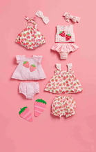 Cargar imagen en el visor de la galería, Strawberry Toddler Short Set
